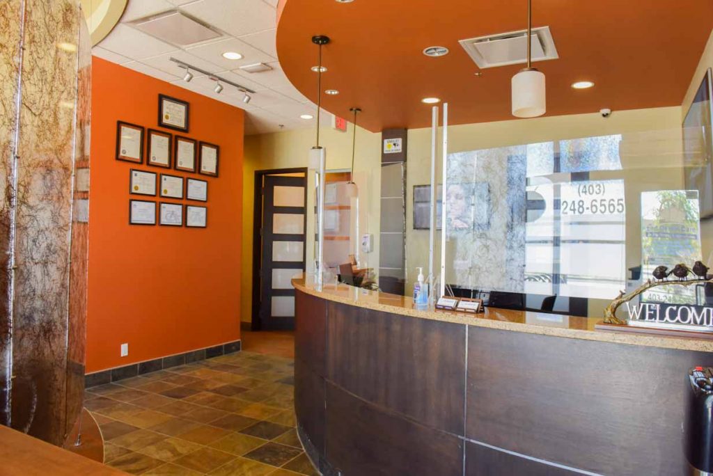 Reception Area | East Dental Care | General Dentist | 17 Ave SE Calgary